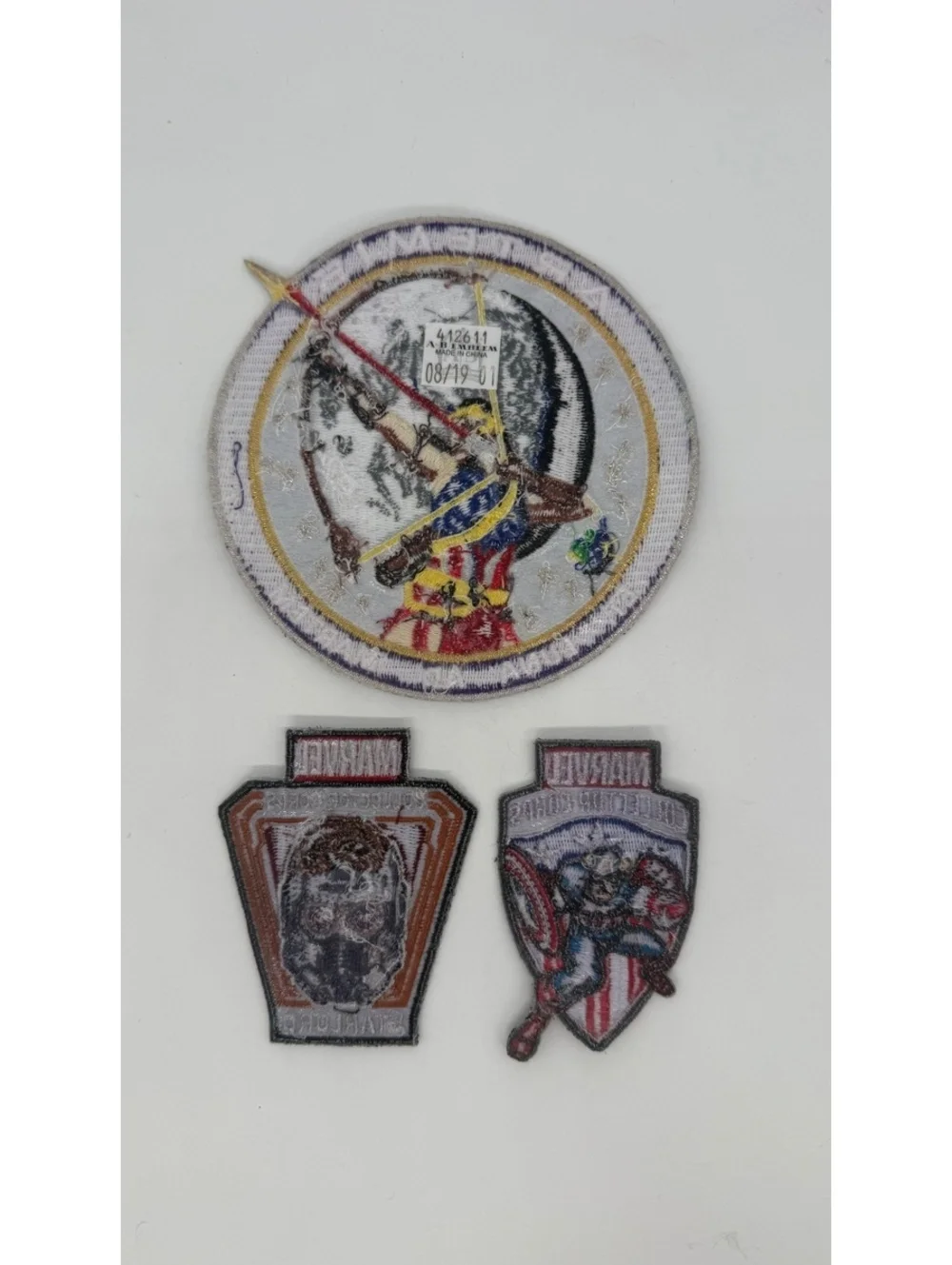 Artemis Marvel Collector Corps Embroidered Patch Lot